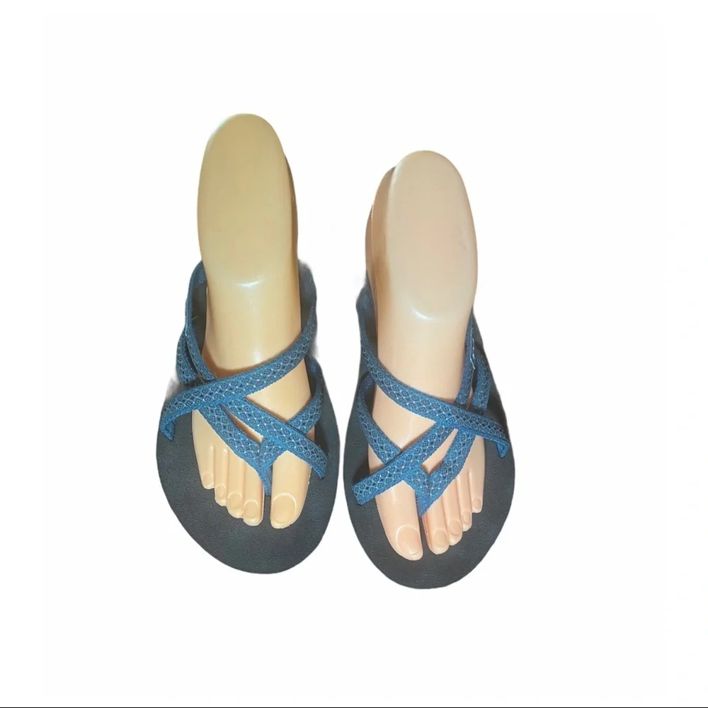 Teva slip on sandals